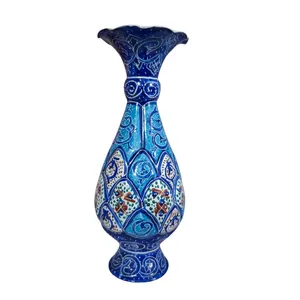 گلدان مینا کاری شاه رضایی